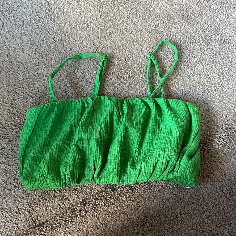 Wild Fable Bright Green Top